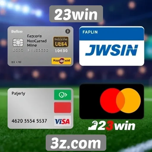 Métodos de pagamento aceitos no 23win